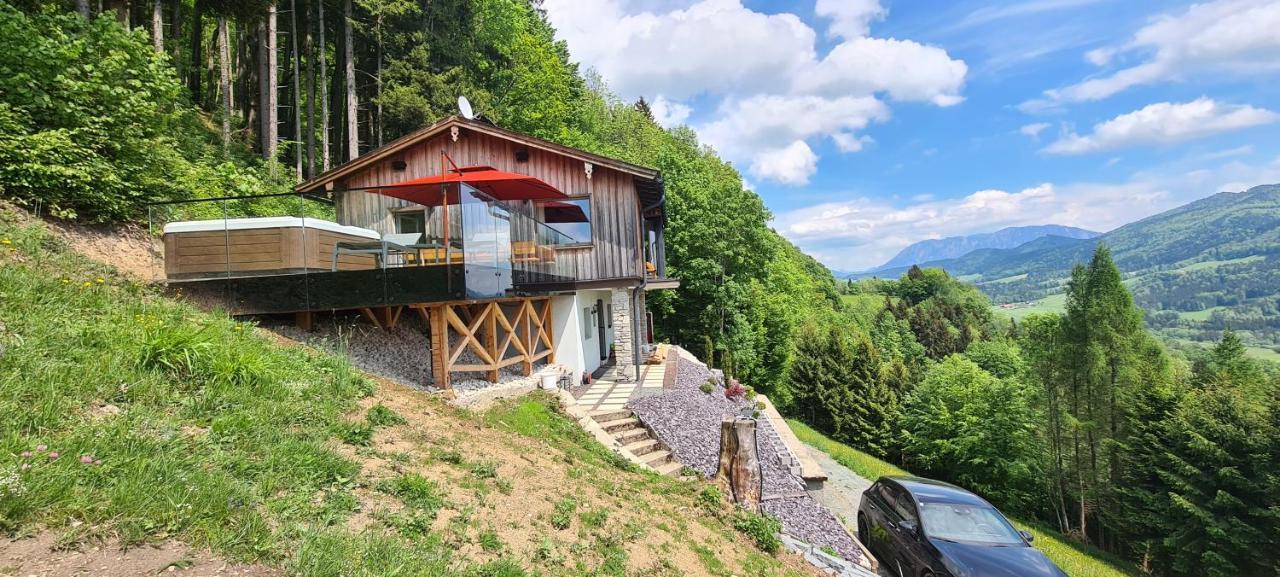 Ruhige Bergvilla In Alleinlage Am Mondsee Mit Seeblick Bergblick Und Whirlpool Innerschwand Dış mekan fotoğraf