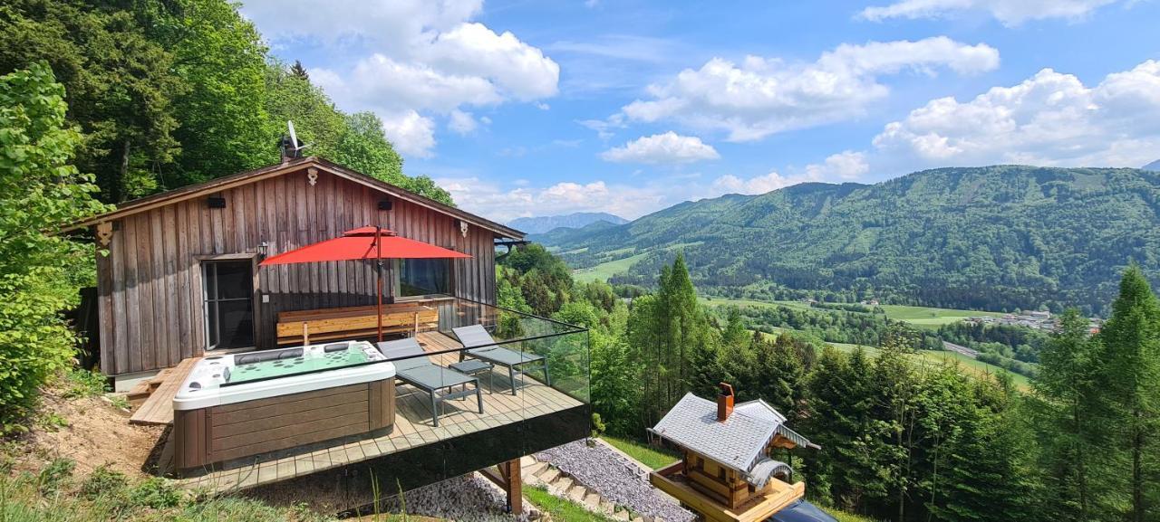 Ruhige Bergvilla In Alleinlage Am Mondsee Mit Seeblick Bergblick Und Whirlpool Innerschwand Dış mekan fotoğraf